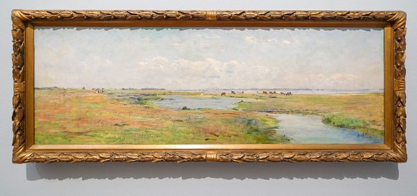 Hilma af Klint - Lengelandschap aan de baai van Lomma - Olieverf op doek, 1892