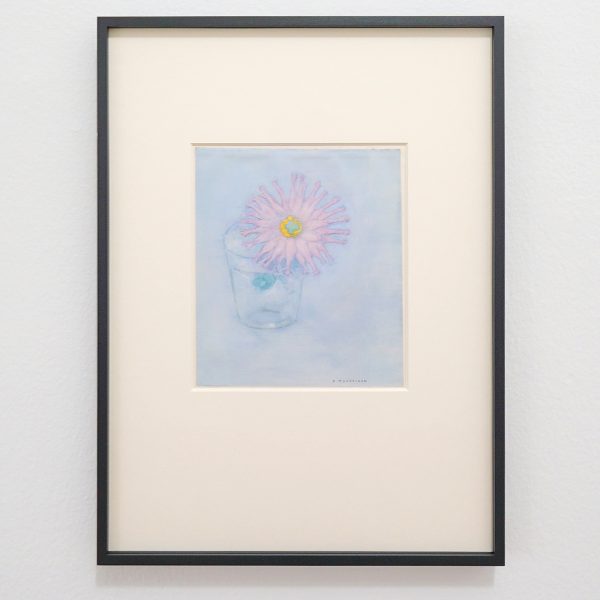 Piet Mondriaan - Chrysant in een glas - Waterverf op papier, circa 1921-1924