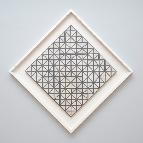 Piet Mondriaan - Compositie met grijze lijnen - Olieverf op doek, 1918