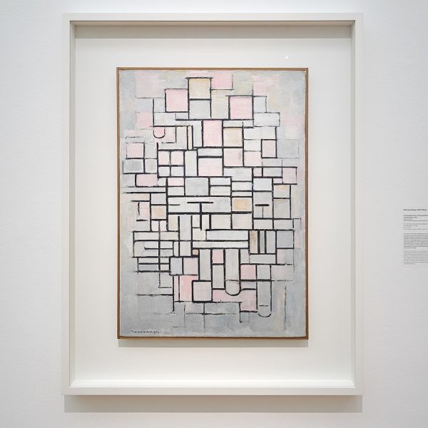 Piet Mondriaan - Composition No IV, Compositie 6 - Olieverf op doek, 1914