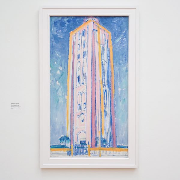 Piet Mondriaan - Vuurtoren bij Westkapele - Olieverf opd oek, 1910