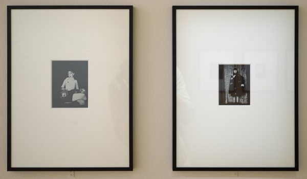 Claude Cahun - Self-portrait with Dumbbells & Self-portrait with Masks - Tentoonstellingafdruk, circa 1927-1928
