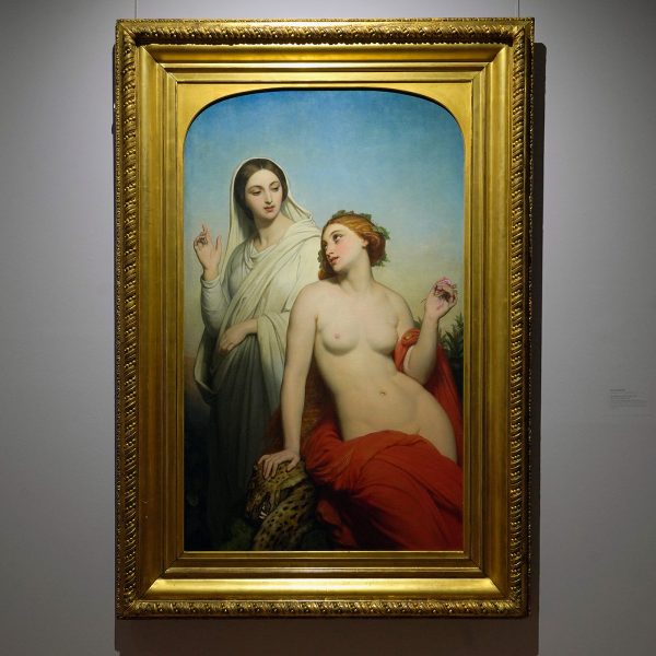 Ary Scheffer - De Hemelse en Aardse Liefde - Olieverf op doek, 1850