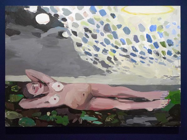 Helen Verhoeven - Cosmic Nude 1 - Acrylverf op doek