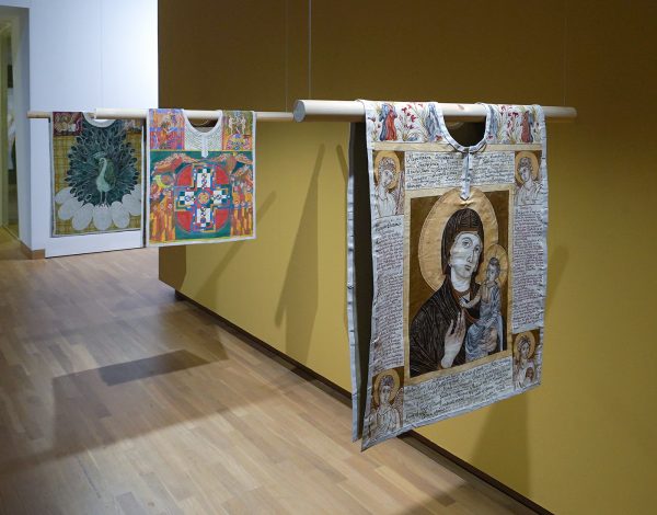 Kalliopi Lemos - From the Ritual Garment series, Christian Orthodox Ritual Garment & Creative Femininity Ritual Garment & Armenian Ritual Garment - Acrylverf op linnen