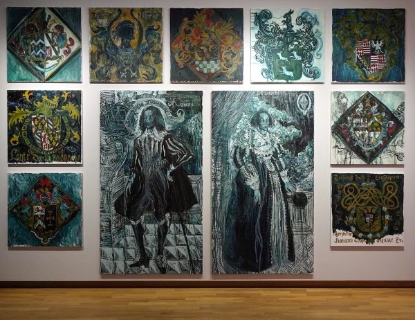 Natasja Kensmil - Het Huwelijksportret van Johan de Witt en Wendela Bicker - Olieverf op doek