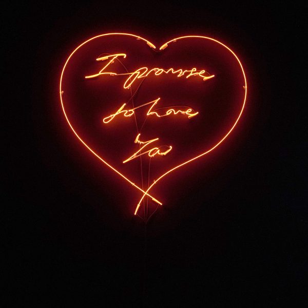 Tracy Emin - I Promise to Love You - Neonlicht