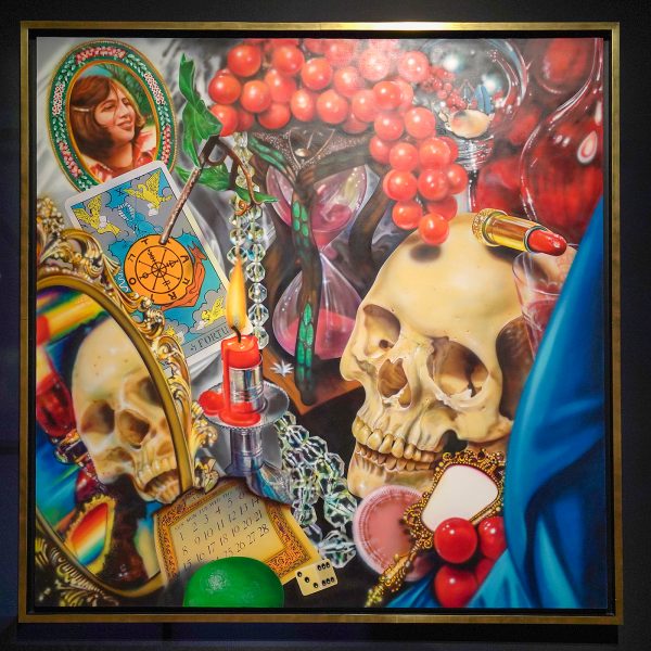 Audrey Flack - Wheel of Fortune - Olieverf en acrylverf op doek