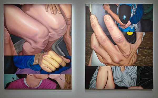 Bobbi Essers - Write My Name Across The Sky & There's Another Day Dawning - Olieverf op doek