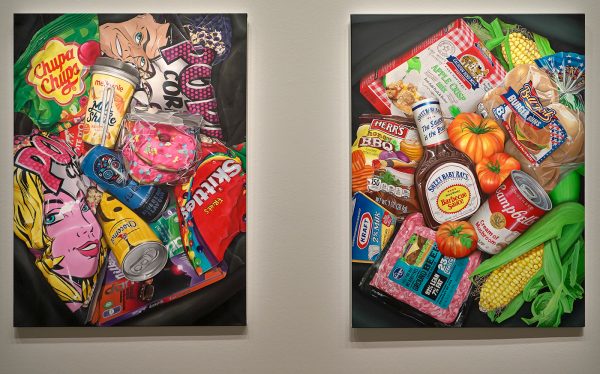 Jhonie Van Boeijen - Girls Night & An American Favorite - Olieverf en acrylverf op doek