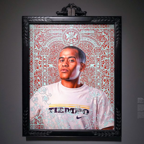 Kehinde Wiley - David Ayelin (The World Stage, Israel) - Olieverf op doek