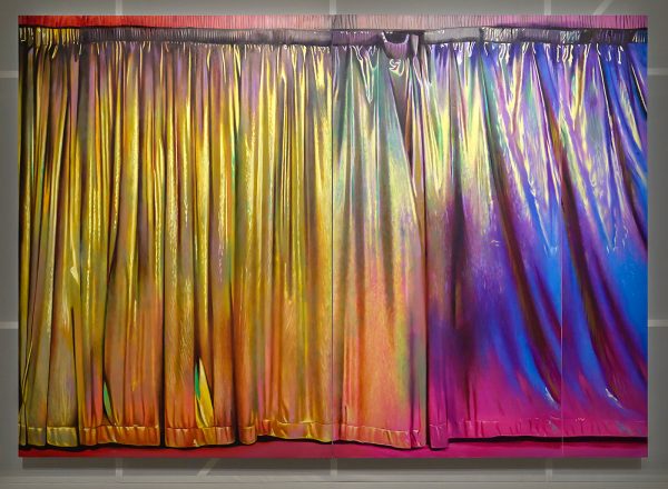 Louise Giovanelli - Structure - Olieverf op doek, tweeluik