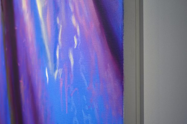 Louise Giovanelli - Structure - Olieverf op doek, tweeluik (detail)