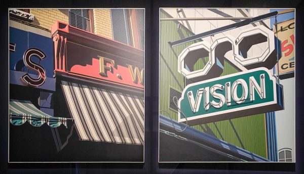 Robert Cottingham - FW & Vision - Olieverf op doek