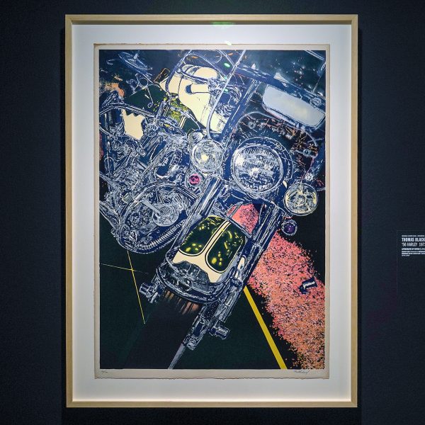 Thomas Blackwell - '56 Harley - Lithografie op papier