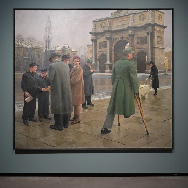 Adolf Reich - Das Grossere Opfer - Olieverf op doek, 1943