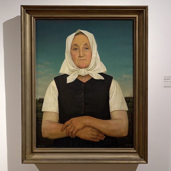 Adolf Wissel - Bauerin - Olieverf op doek, 1938