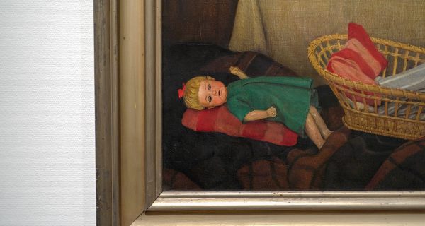 Adolf Wissel - Kalenberger Bauernfamilie - Olieverf op doek, 1939 (detail)