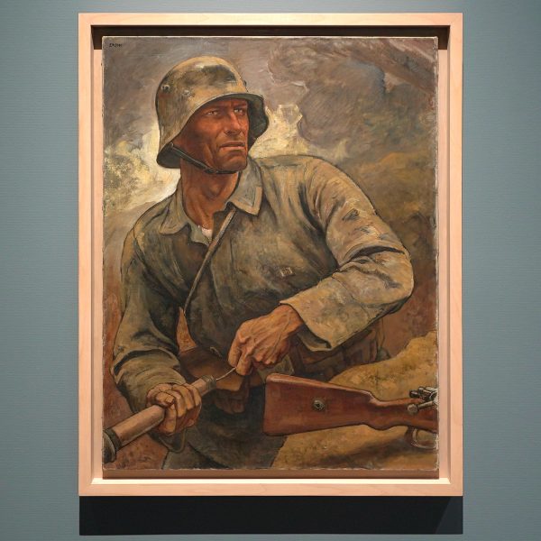 Elk Eber - Die Letzte Handgranata - Olieverf op doek, 1936