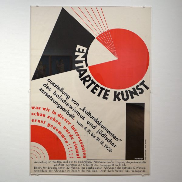 Entartete Kunst - Poster, 1936