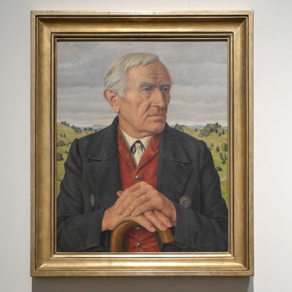 Hermann Tiebert - Erbhofbauer - Olieverf op paneel, 1934