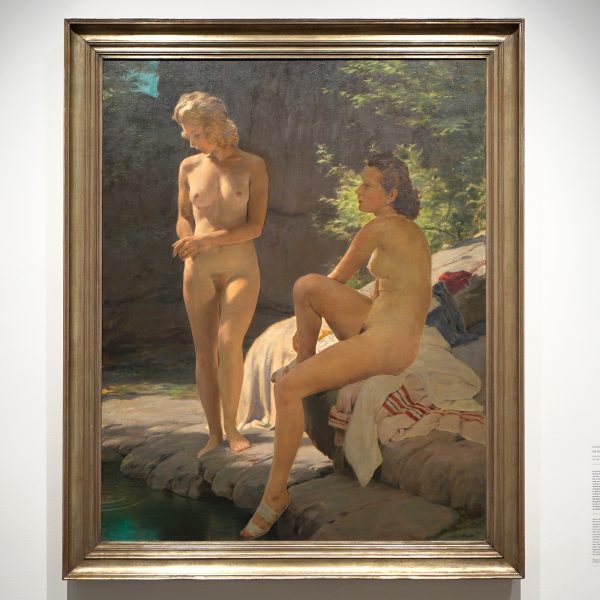 Johann Schult - Im Lebensfruhling - Olieverf op doek, 1942