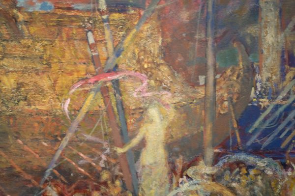 Karl Leipold - Die Vermahlung des Dogen Mit Dem Meere I - Olieverf op paneel, 1942 (detail)