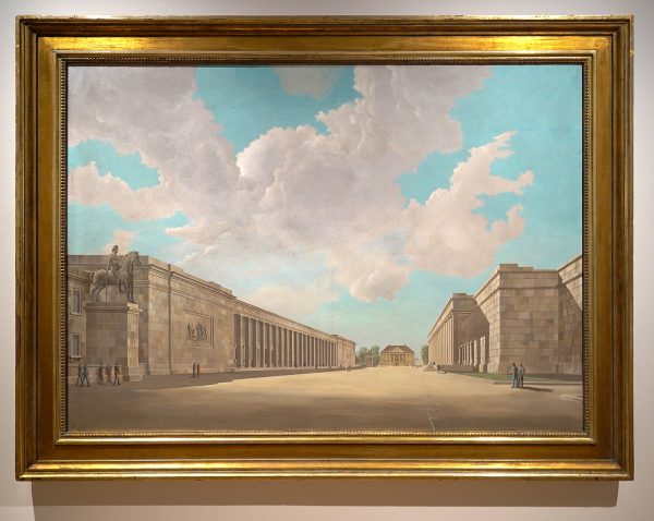 Otto Albert Hirth - Das Haus der Deutschen Kunst und Sein Geplantser Erganzungbau - Olieverf op doek, 1940