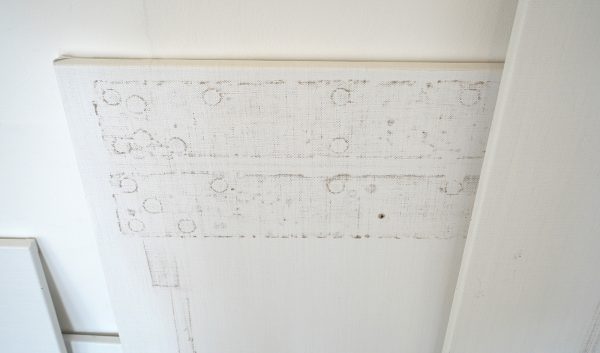 Kirsten Hutsch - Inventory Studio Prenzlauer Berg (?) - Gesso en UV-vernis op linnen (detail)