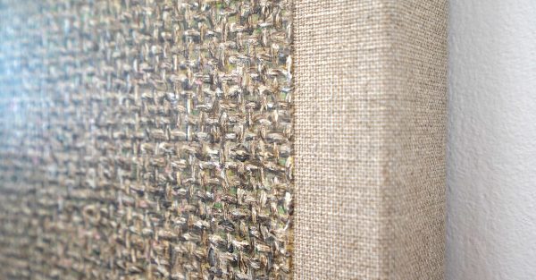 Kirsten Hutsch - When Meditation On Linen nr2 - 60x50cm, Acrylverf op linnen (detail)