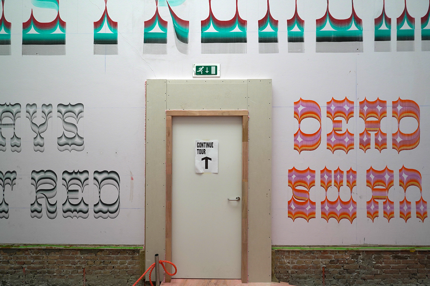 Freelingwaters (Job Wouters & Gijs Frieling) - Craving for Boijmans - Muurschilderingen