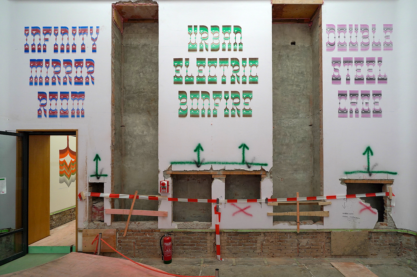 Freelingwaters (Job Wouters & Gijs Frieling) - Craving for Boijmans - Muurschilderingen