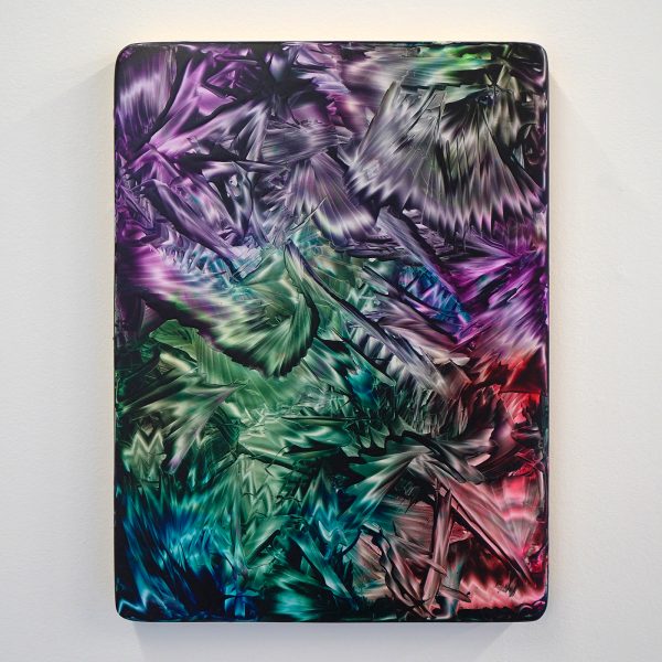 Rob Bouwman - Untitled (Darth Vader) - 40x30cm, Olieverf en alkydverf op hout