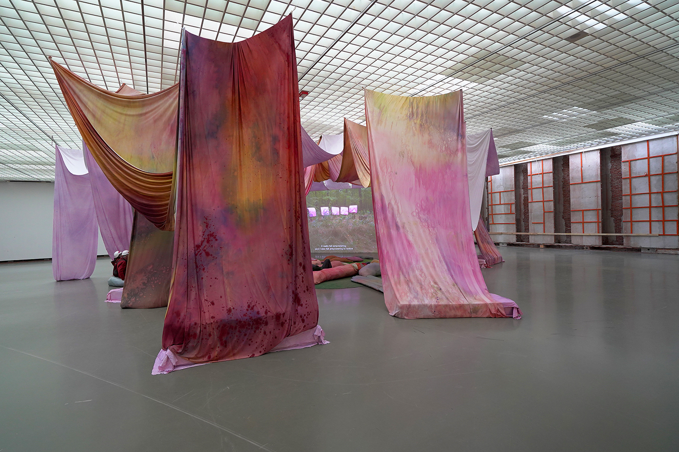 melanie bonajo - When the body says Yes - 41minuten, HDvideo en installatie