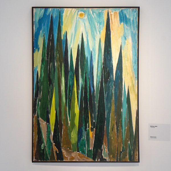 Else Alfelt - Het bos - Olieverf op doek, 1945