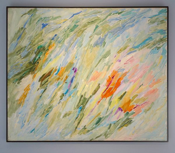 Else Alfelt - Regenboog variatie I, IJsland - Olieverf op paneel, 1948