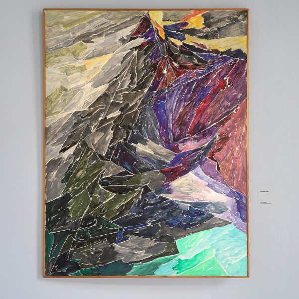 Else Alfelt - Stromboli - Olieverf op doek, 1958