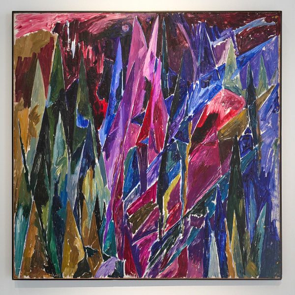 Else Alfelt - Universeel - Violet - Olieverf op paneel, 1945