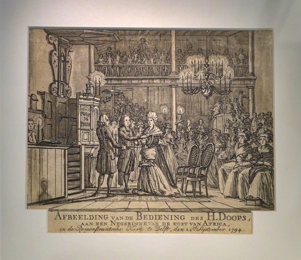 Gravure (Doop van Mair aZara Johanna Niabi) - 24 september 1794