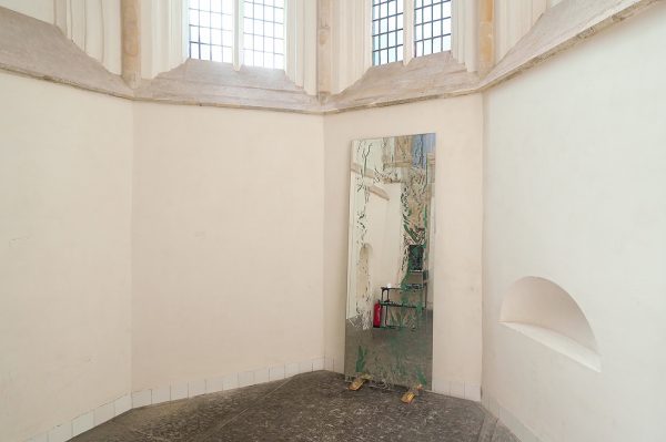 Navid Nuur - Untitled - Spiegel, afgeschraapte spiegel en jij