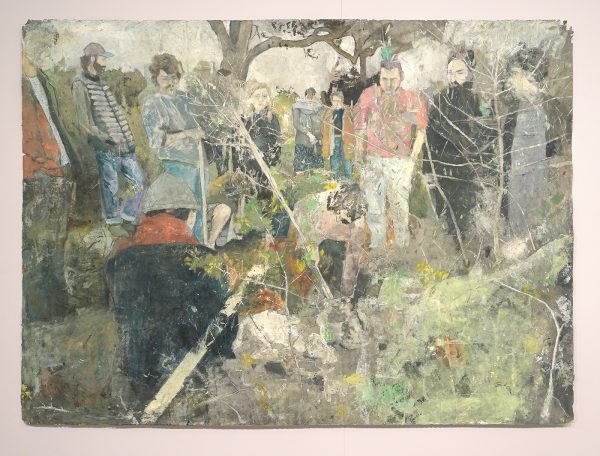 Tiago Santos - Arvore do Amigo - 131x182cm, Mixed media op papier