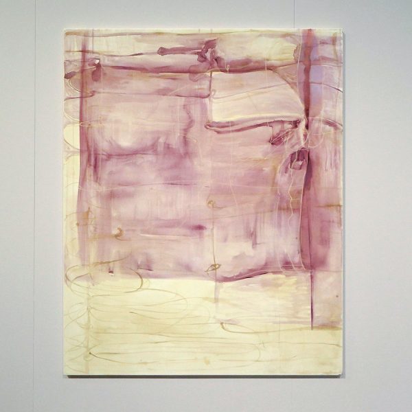 Tobias Thaens - Rouwmantel - 160x130cm, Acrylverf en olieverf op katoen