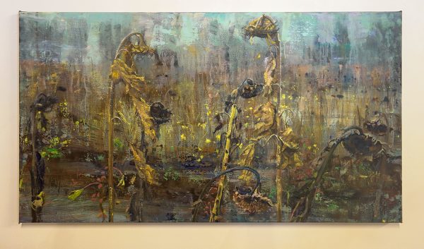 Isabella Werkhoven - Enfants Persus (Sunflowers nr 14) - Acrylverf en olieverf op canvas