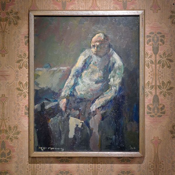 Kees Verwey - Zelfportret - Olieverf op doek, 1966