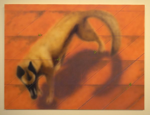 Eddy Eustache - Thirty-Four Degrees Average - 150x200cm, Acrylverf en olieverf op doek