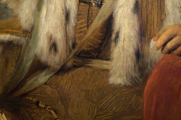 Aert de Gelder - Een koning uit het oude testament, waarschijnlijk Salomo - Olieverf op doek, circa 1685-1690 (detail)