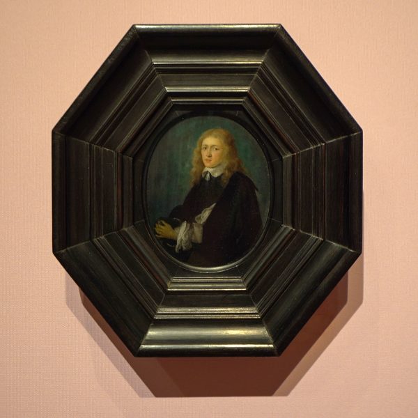 Gerard Dou - Portret van Dirck van Beresteyn - Olieverf op zilver-koperlegering, circa 1652