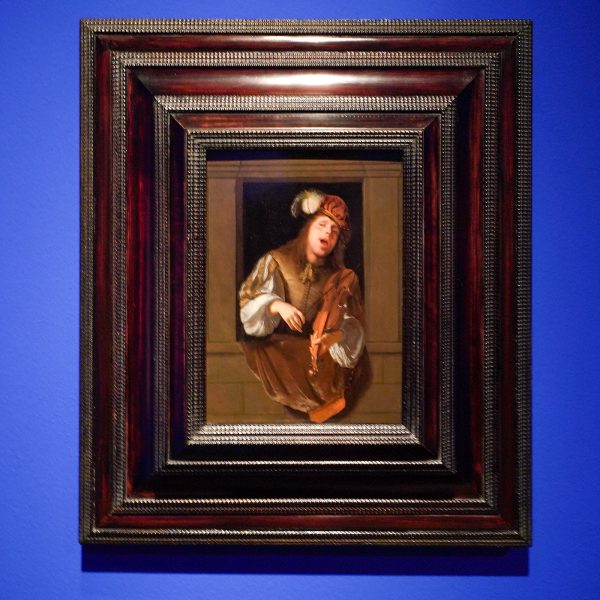 Jacob Ochtervelt - Zingende violist - Olieverf op paneel, circa 1666-1670