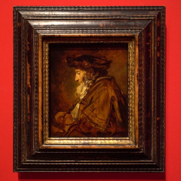 Rembrandt van Rijn - Portret van een oude man - Olieverf op paneel, circa 1646