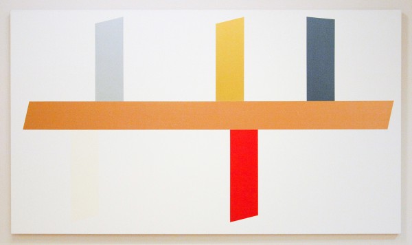 Alan Uglow - Untitled - 122x214cm Acrylverf op linnen, 2010